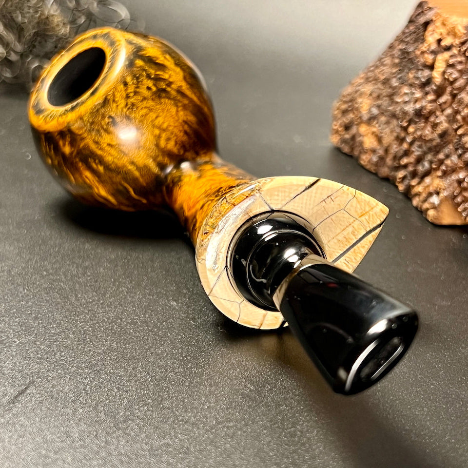 Handgefertigte Tabakpfeife aus Bruyèreholz - Made in Germany