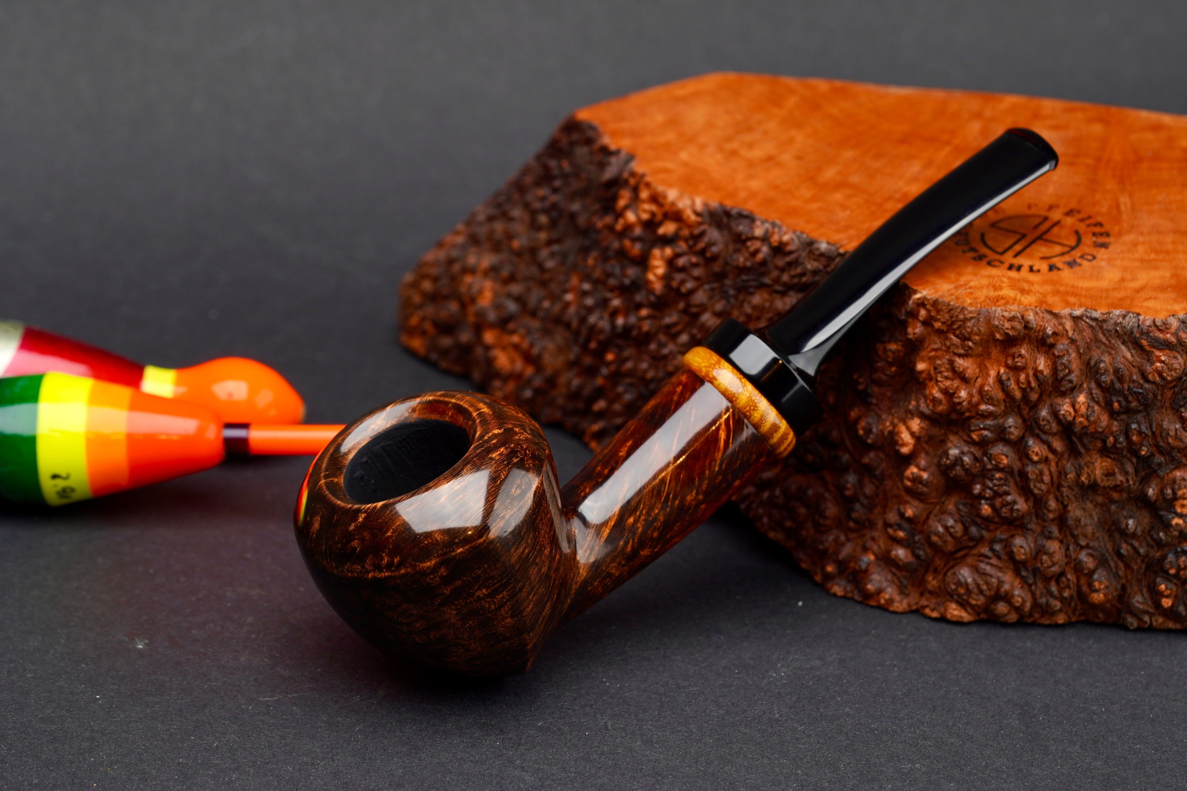"Schild" mit Ozark Orange