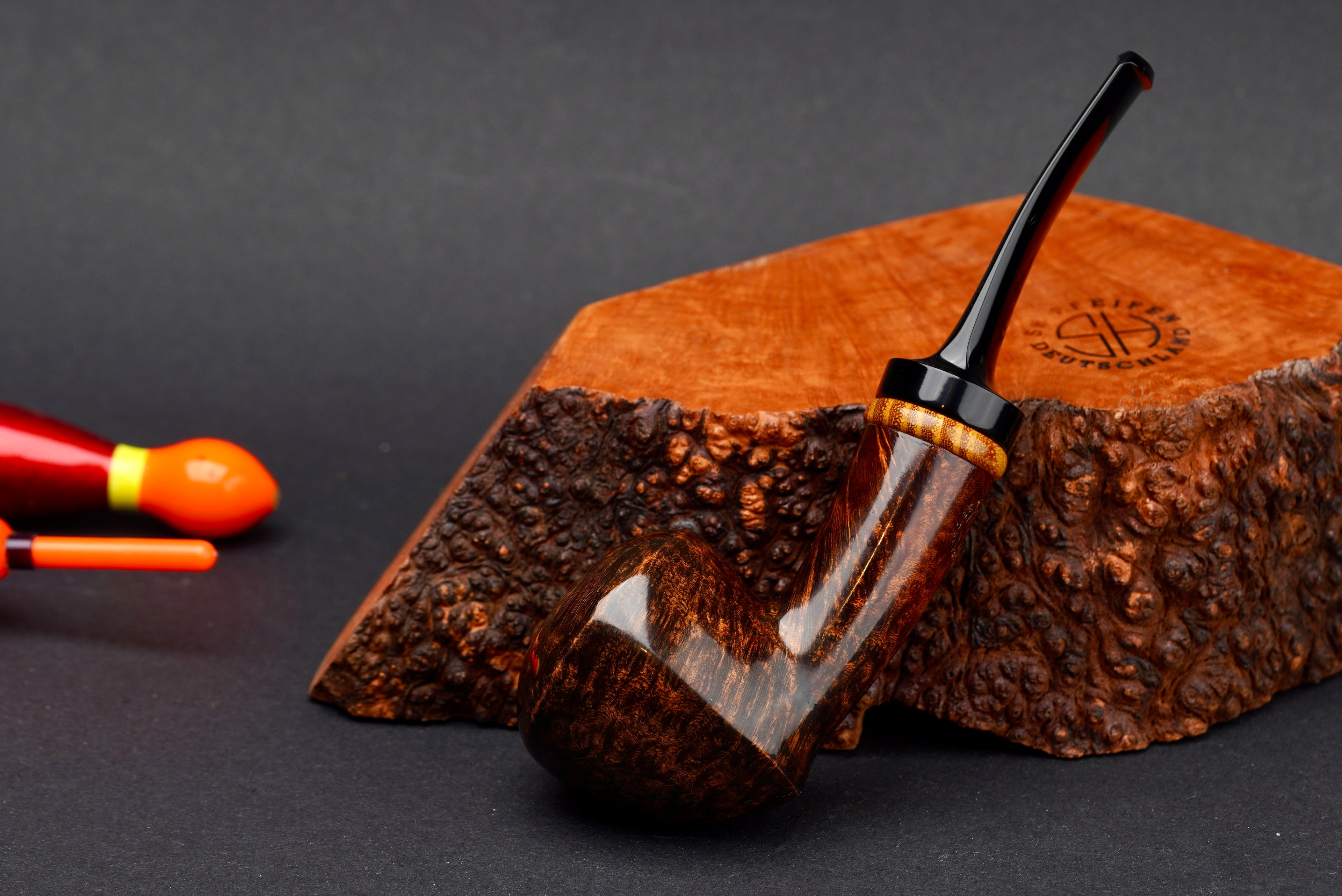 "Schild" mit Ozark Orange